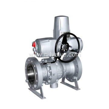 Electric Operated Trunnion Ball Valve